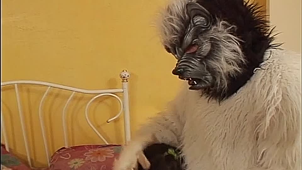 Werewolf Costume Porn - Costumed Asian bangs a man in a wolf costume - PORN-MONKEY.com
